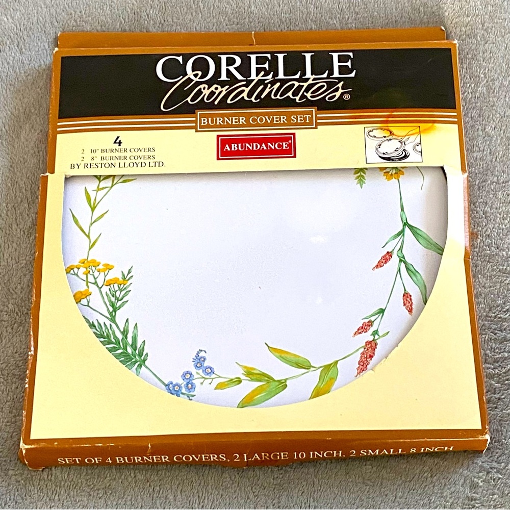 Corelle Coordinates Burner Cover Set